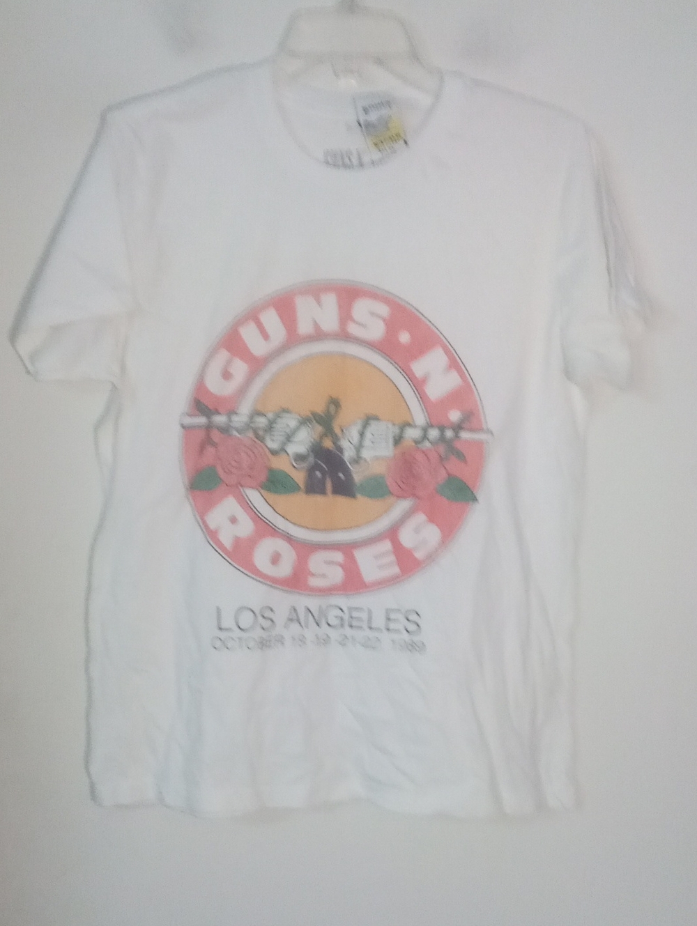 * Guns N' Roses White Graphic Tee Large NWT $25 Women's